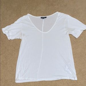 Women’s Topshop Plain White Tee SIZE 4 BRAND NEW!!